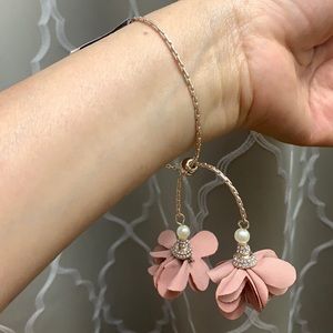 Fine jewelry pink flowers